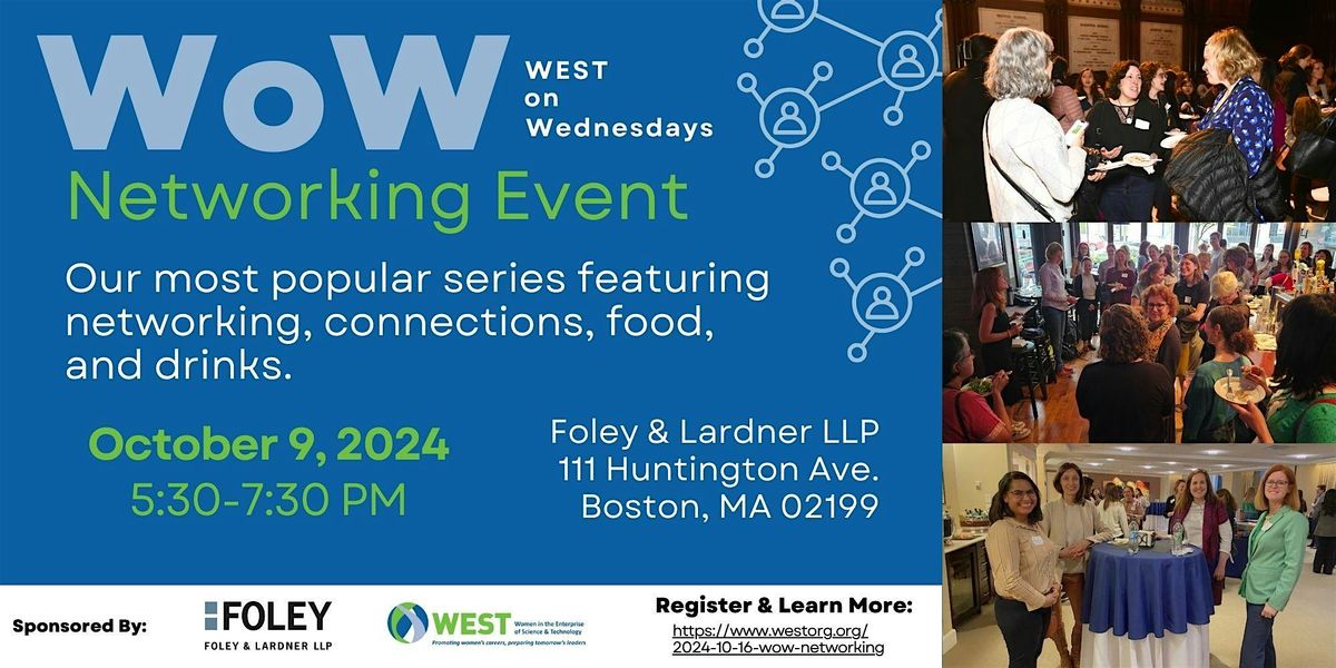 WoW - WEST on Wednesdays Networking