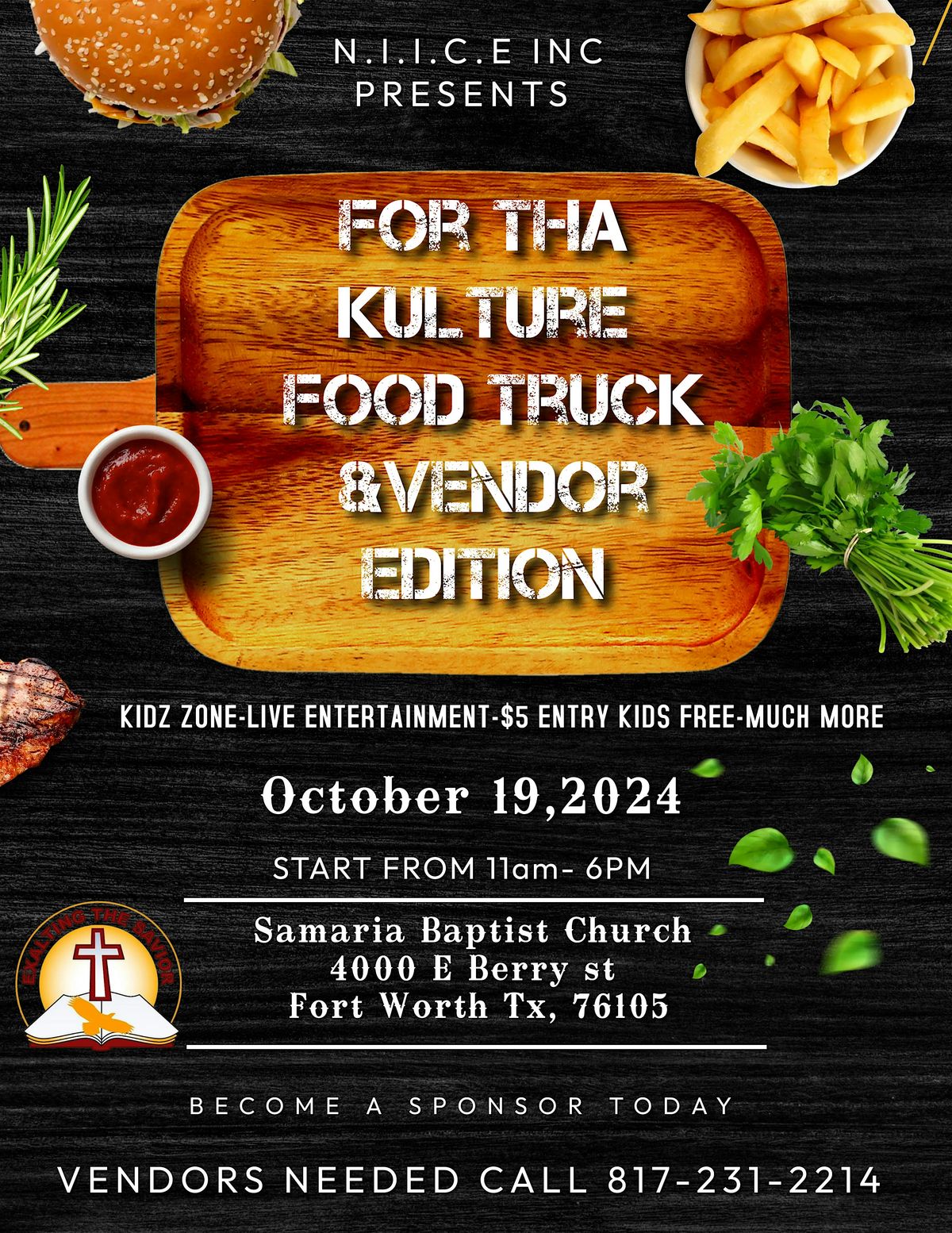 FOR THA KULTURE FOOD TRUCK & VENDOR EDITION