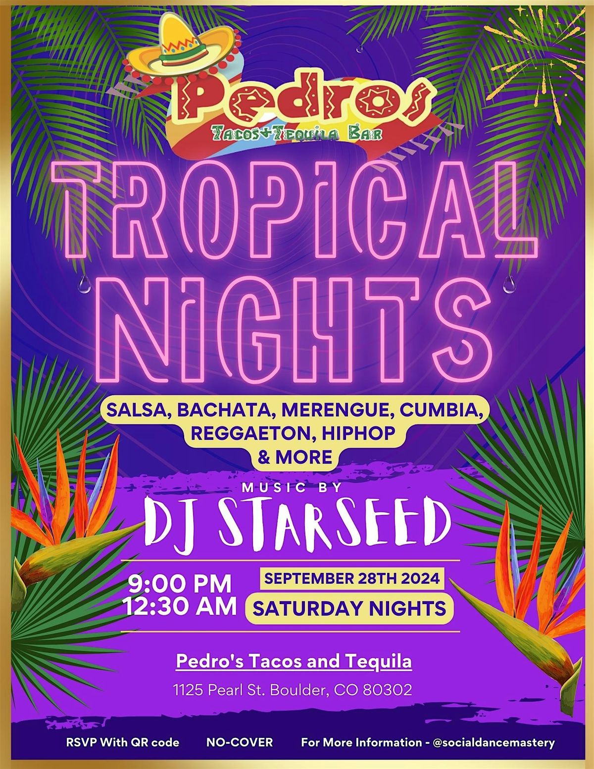 Tropical Nights at Pedro's Taco & Tequila