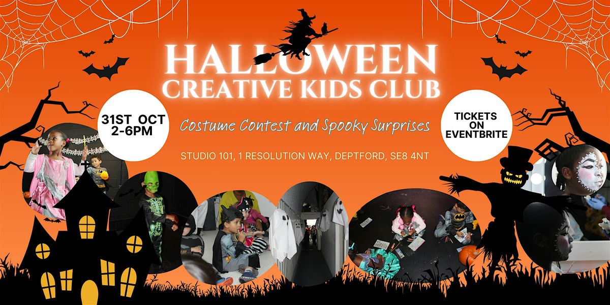 KIDS CREATIVE CLUB - HALLOWEEN SPECIAL