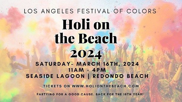 Holi on the Beach 2025 in Los Angeles