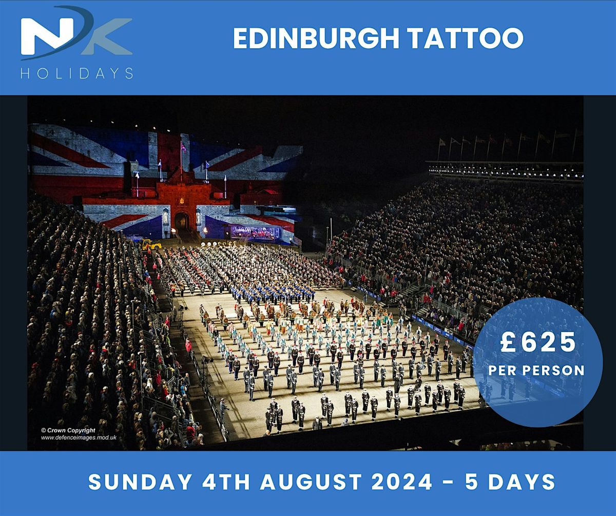 Coach Holiday to Edinburgh Tattoo