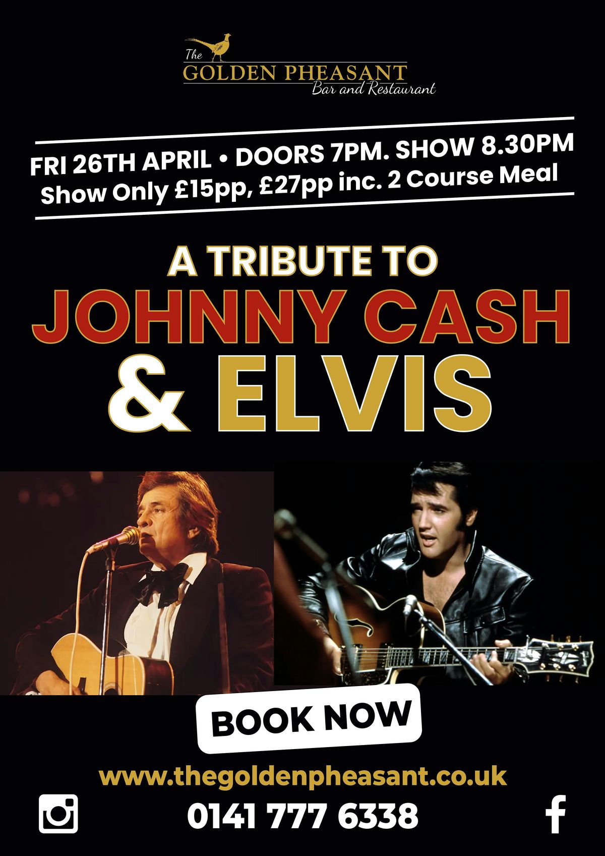 A Tribute to Johnny cash & Elvis