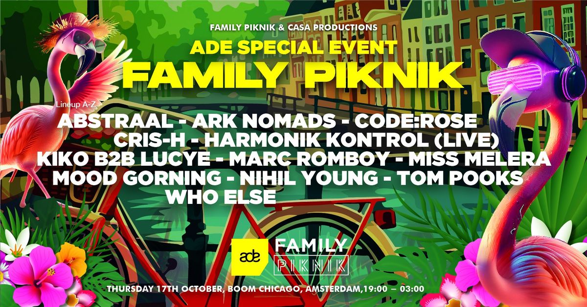 Family Piknik x ADE 2024 - Boom Chicago