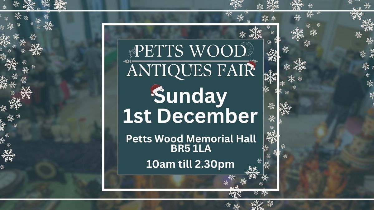 Petts Wood Antiques Fair