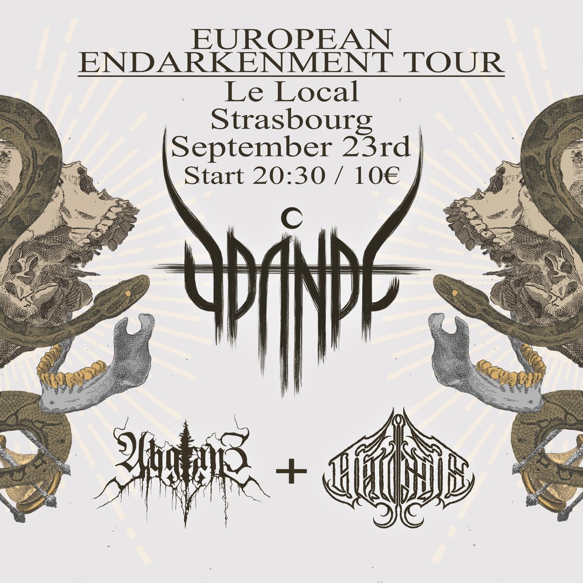 European Endarkenment Tour: Ud\u00e5nde+Abglanz+Hell Gate