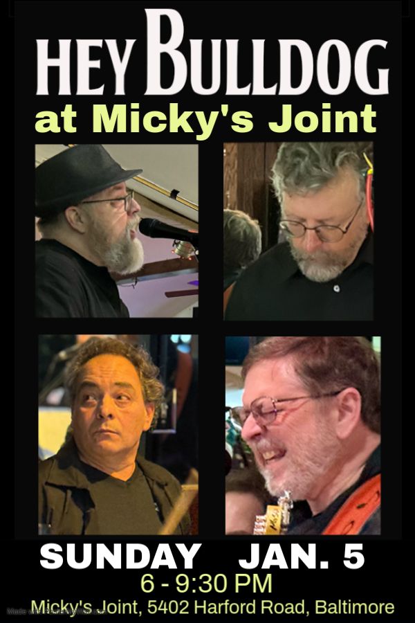 Hey Bulldog returns to Micky's Joint