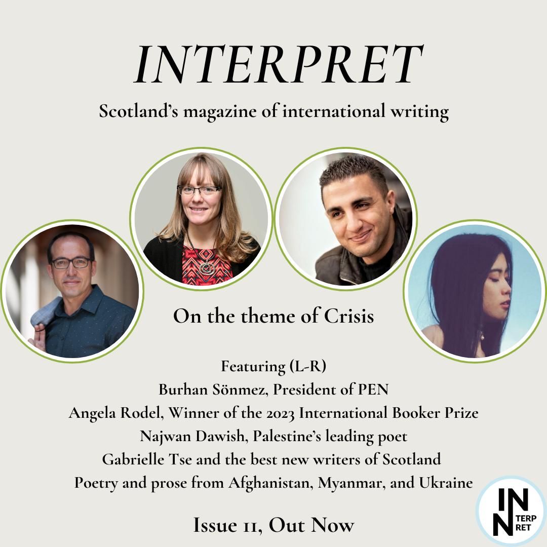 Launch of Interpret, Scotland's magazine of International Writing, Issue 11