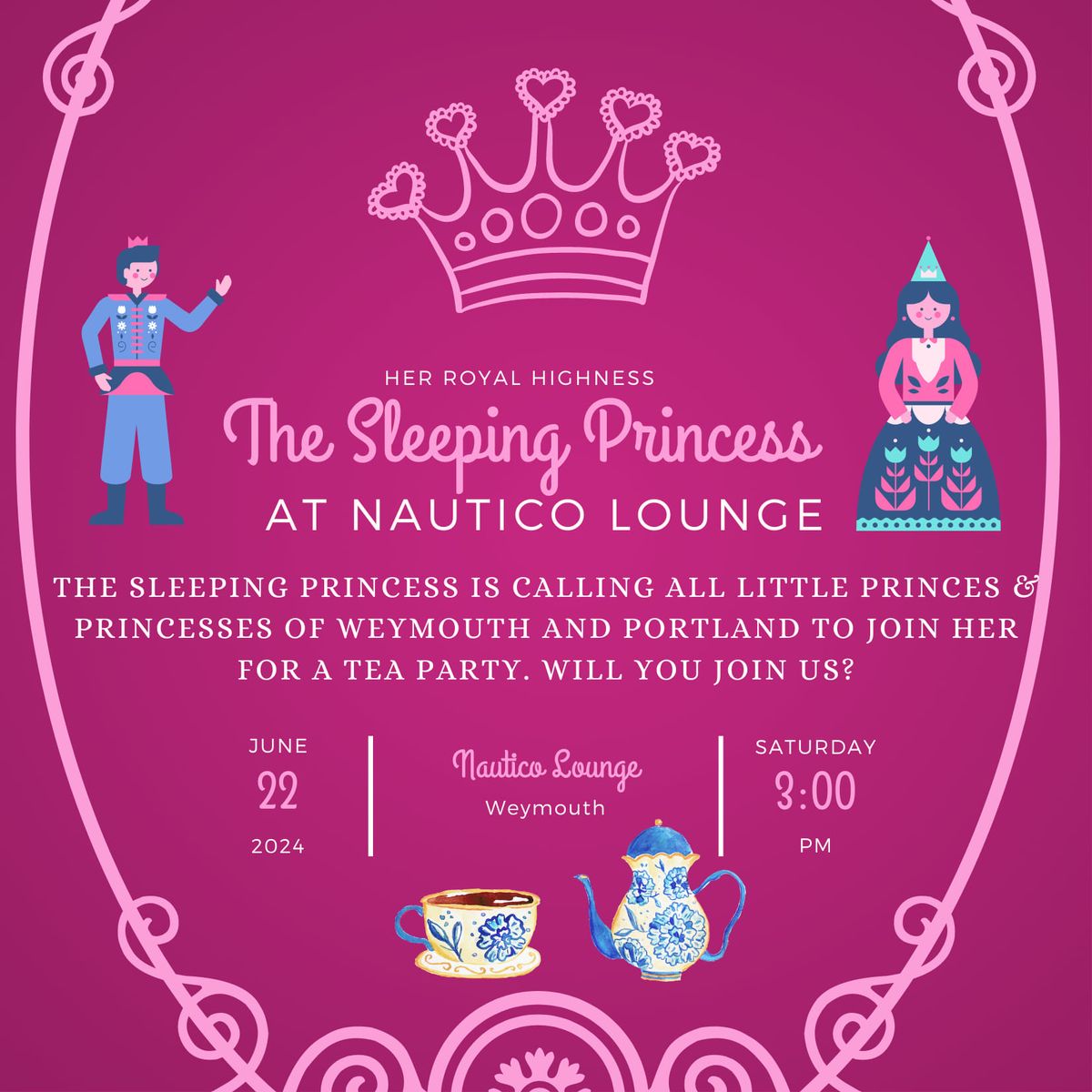 The Sleeping Princess Tea Party