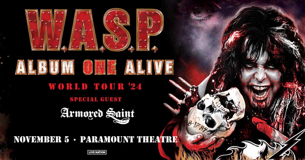 W.A.S.P. Album One Alive World Tour '24