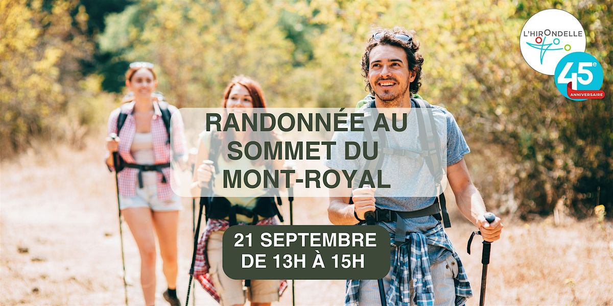 Randonn\u00e9e - L\u2019Histoire du Mont Royal \u00e0 travers les nations