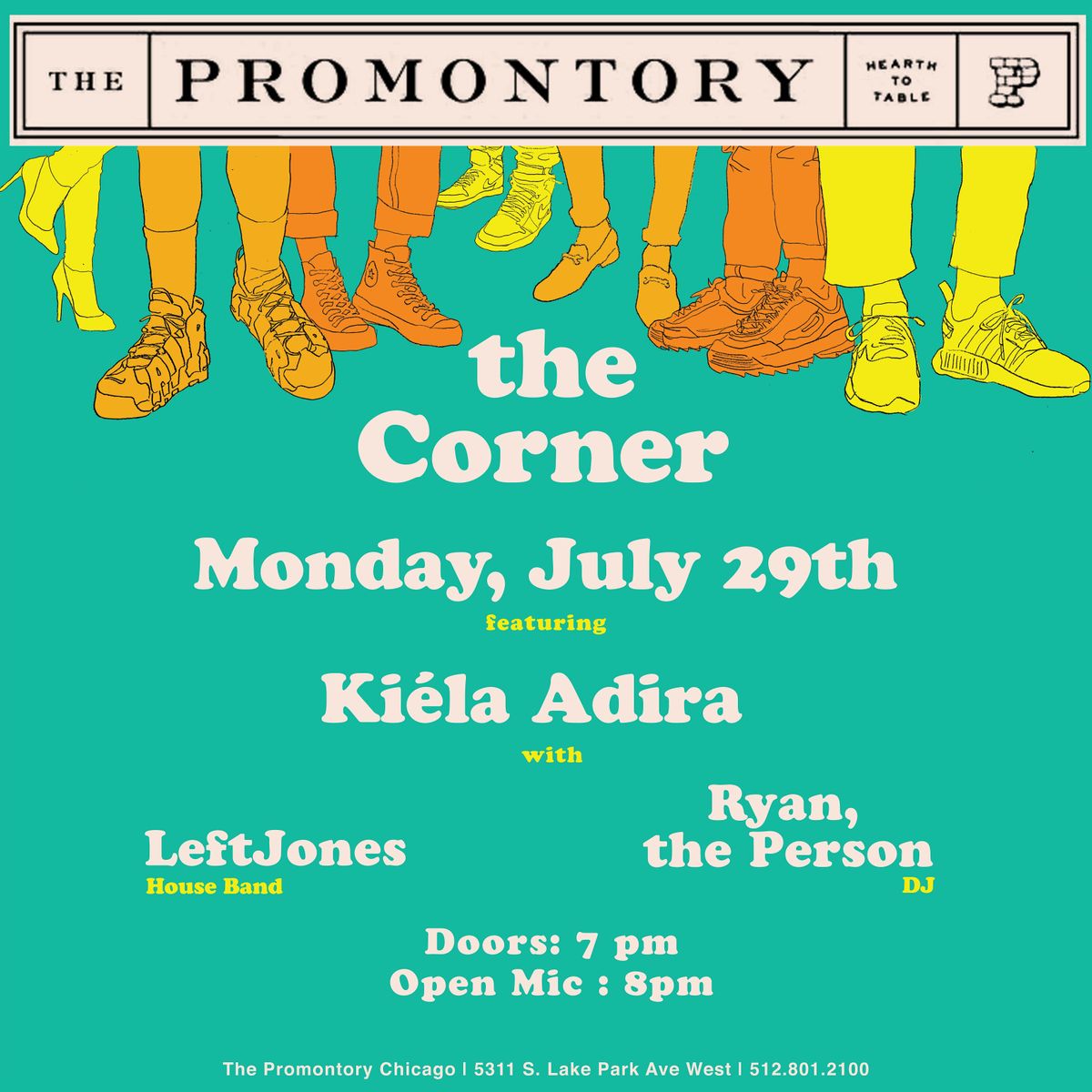 The Corner w\/Kiela Adria