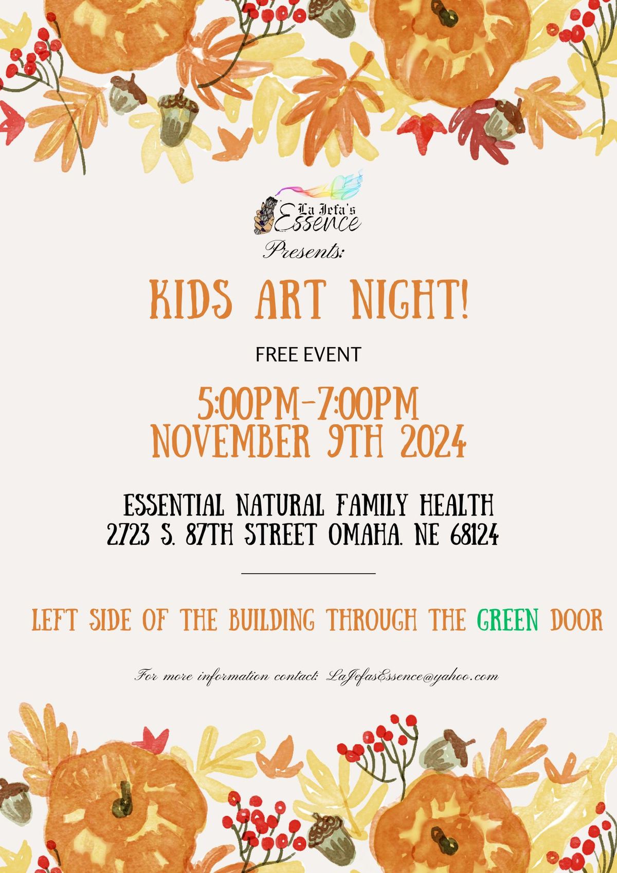 Kids Art Night! 