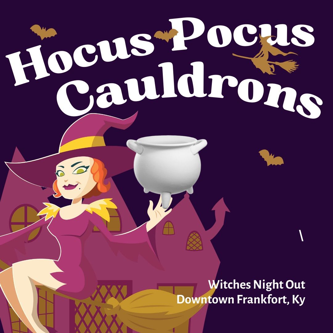 Witches Night Out: Cauldron Painting  