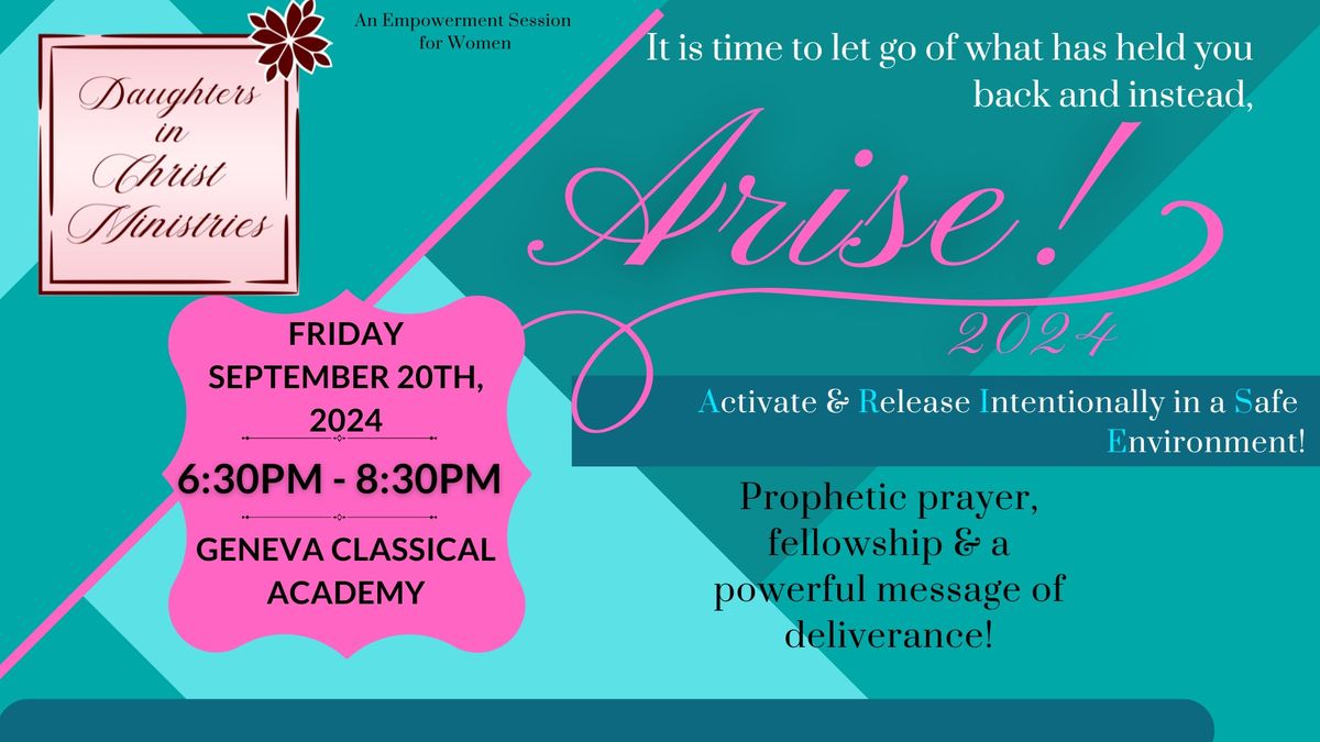 ARISE! 2024 - Women's Empowerment Event