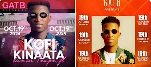 Kofi Kinaata Live in Tampa, Florida