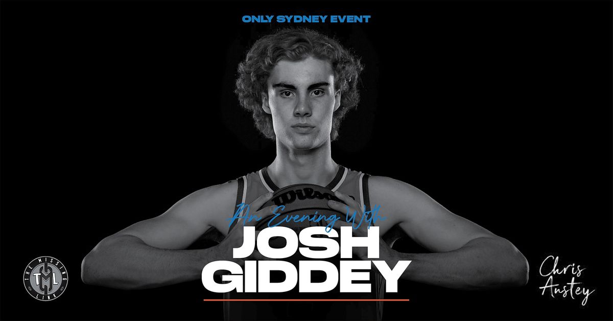 An Evening with Josh Giddey - Sydney