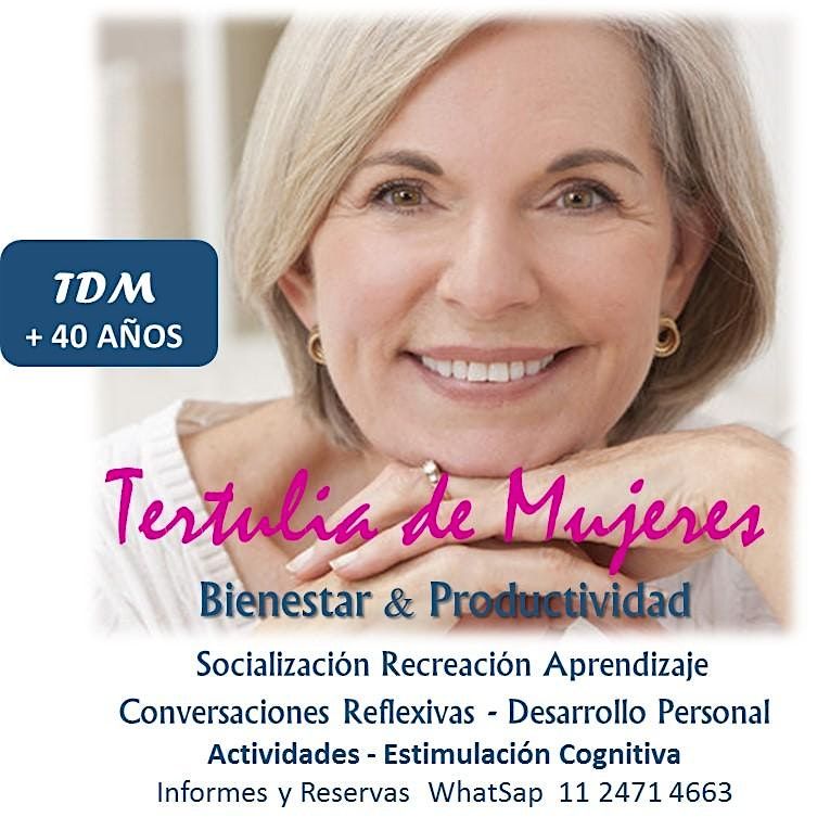 TERTULIA DE MUJERES +40