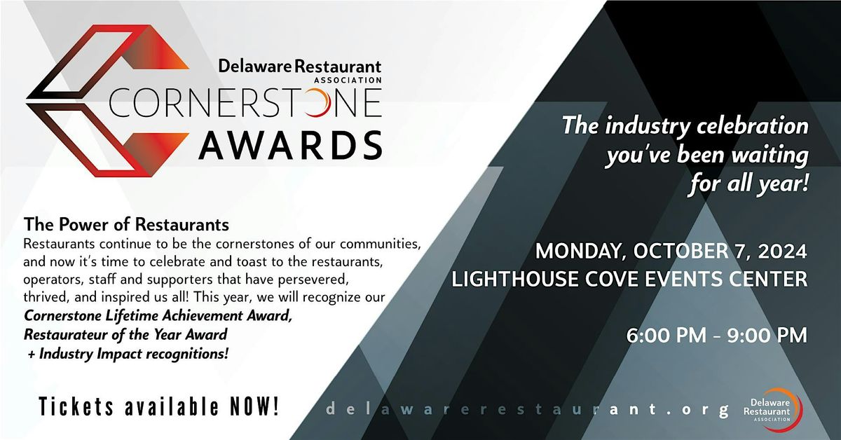 Cornerstone Awards | Delaware Restaurant Association