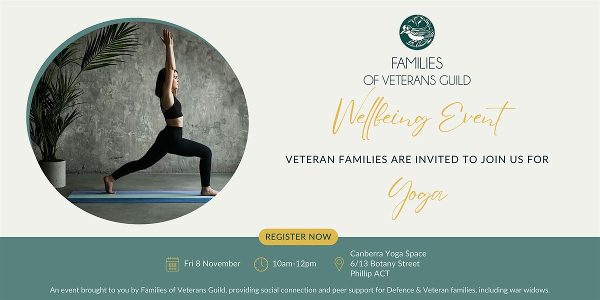 Canberra Wellbeing Event - Yoga