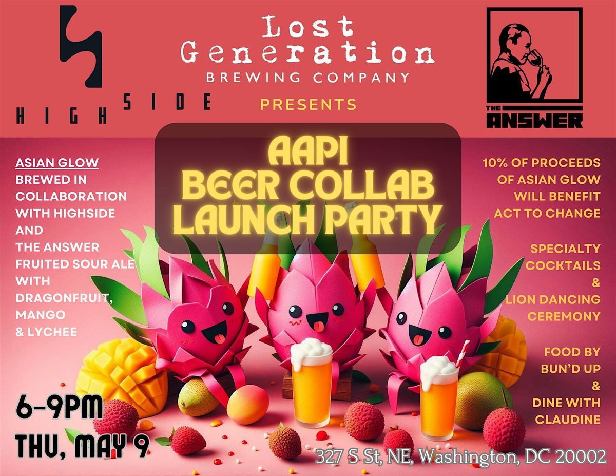 AAPI BEER COLLAB RELEASE PARTY
