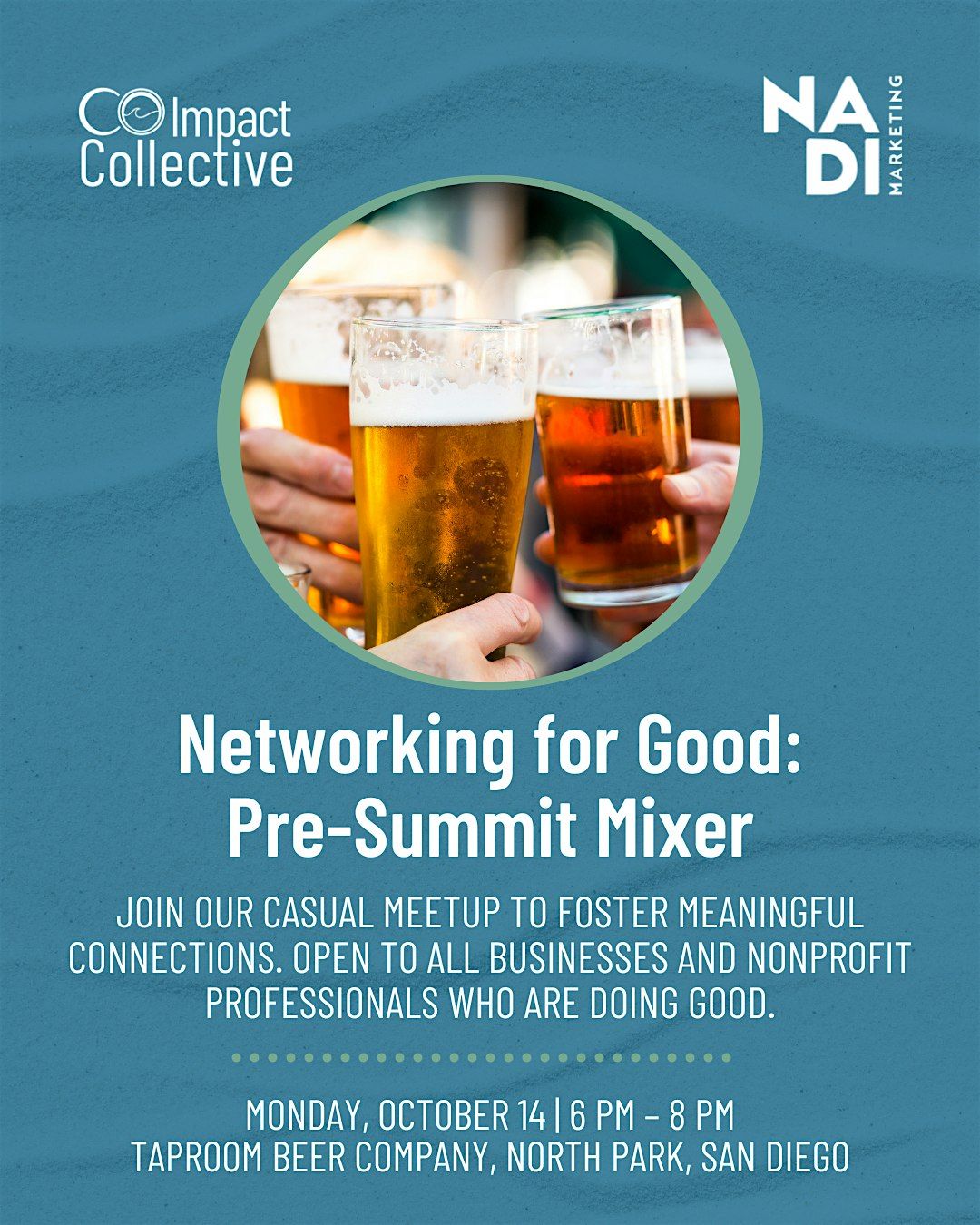 Networking for Good: Pre-Summit Mixer