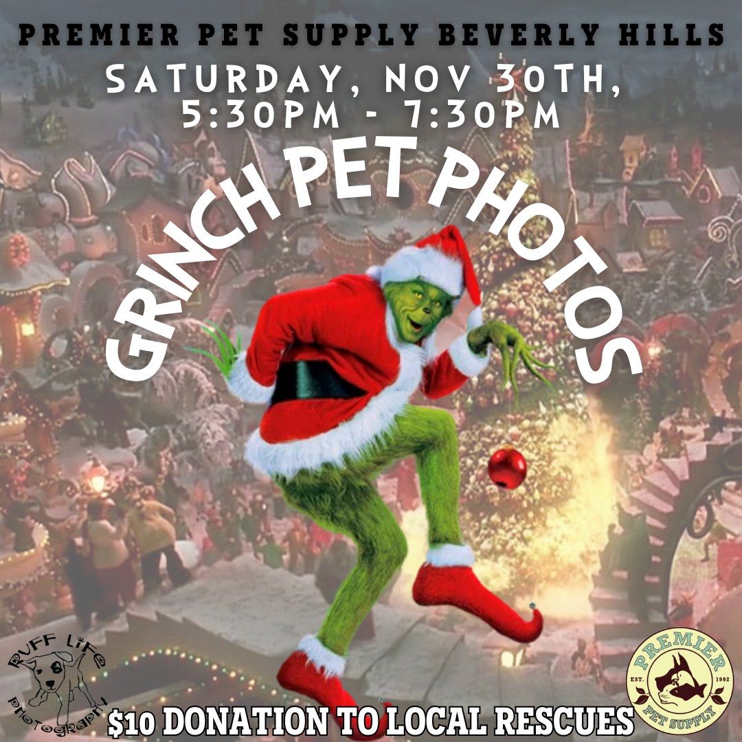 Grinch Pet Photos W\/ Ruff Life Photography!