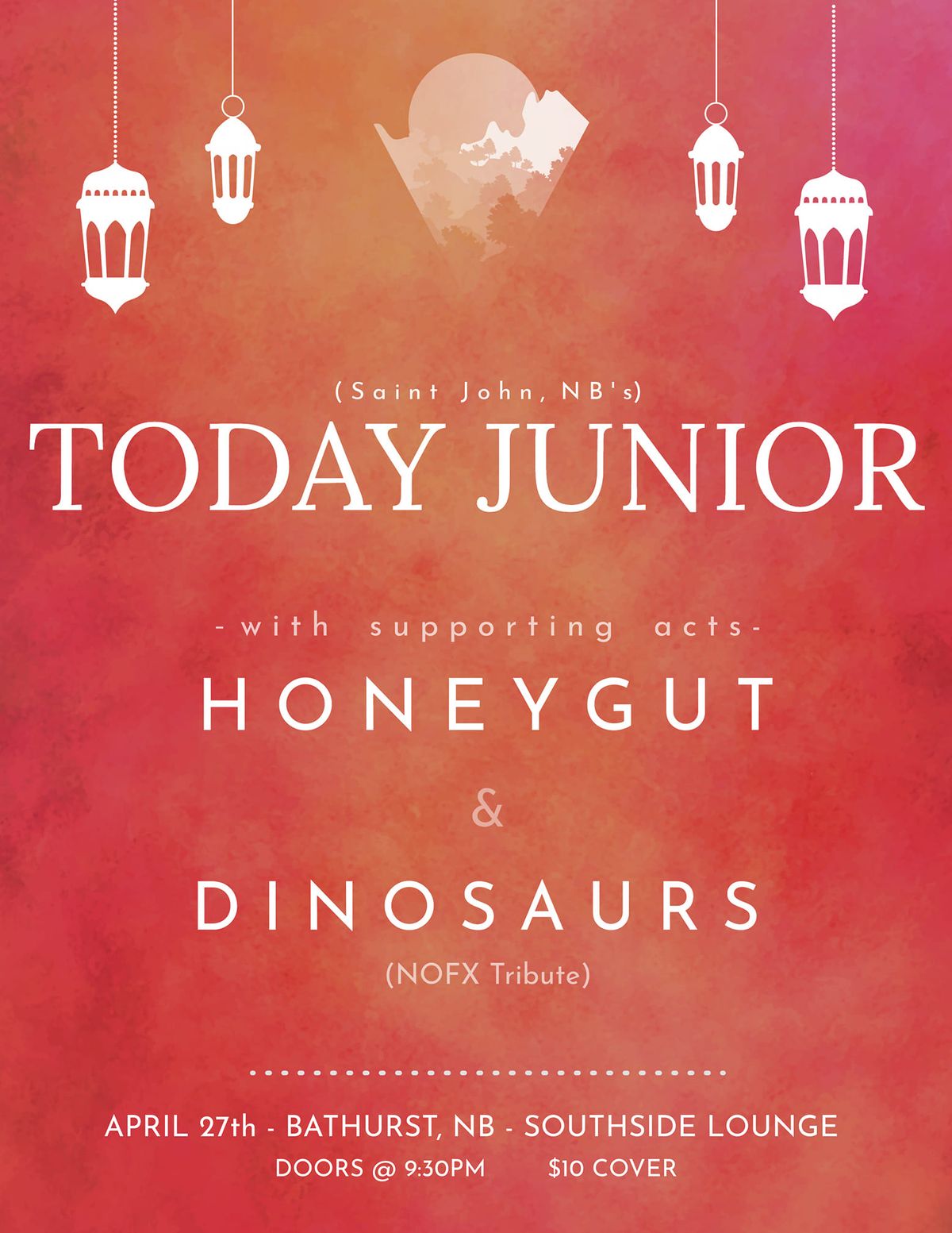 Today Junior with Guest Honey Gut and Dinosaurs!