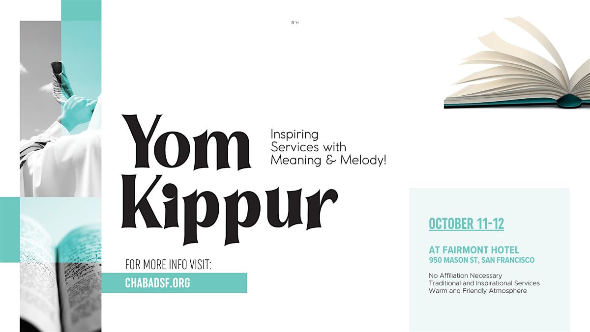 Yom Kippur Services  at The Fairmont Hotel