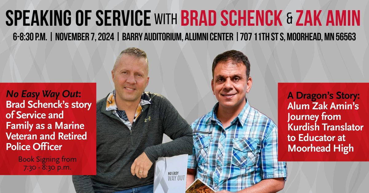 Speaking of Service with Brad Schenck & Zak Amin and Book Signing