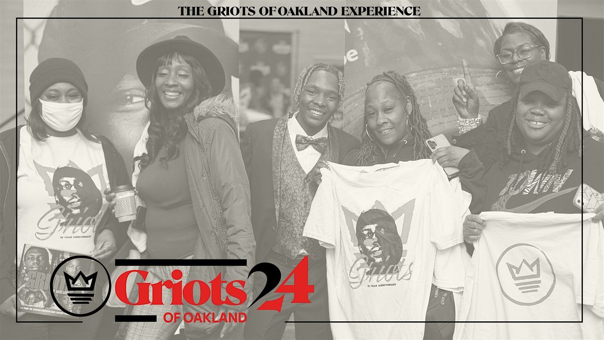 The Griots of Oakland Experience: Book Launch and Multi-Media Art