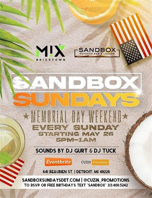 Sandbox Sundays... We're back !!!