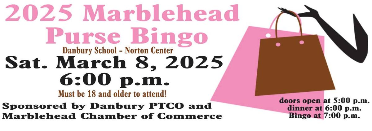 7th Annual Marblehead Designer Purse Bingo