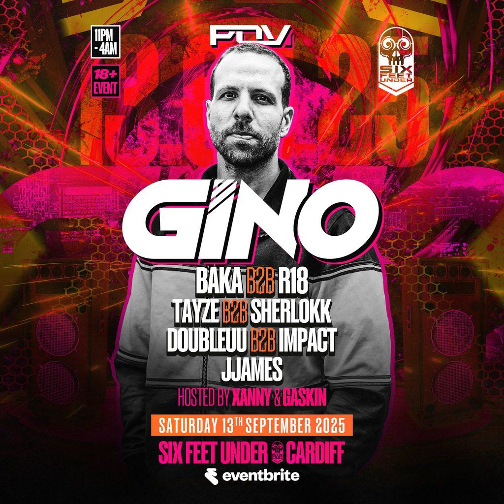 POV Audio X BunkHouse Presents: GINO @ Six Feet Under