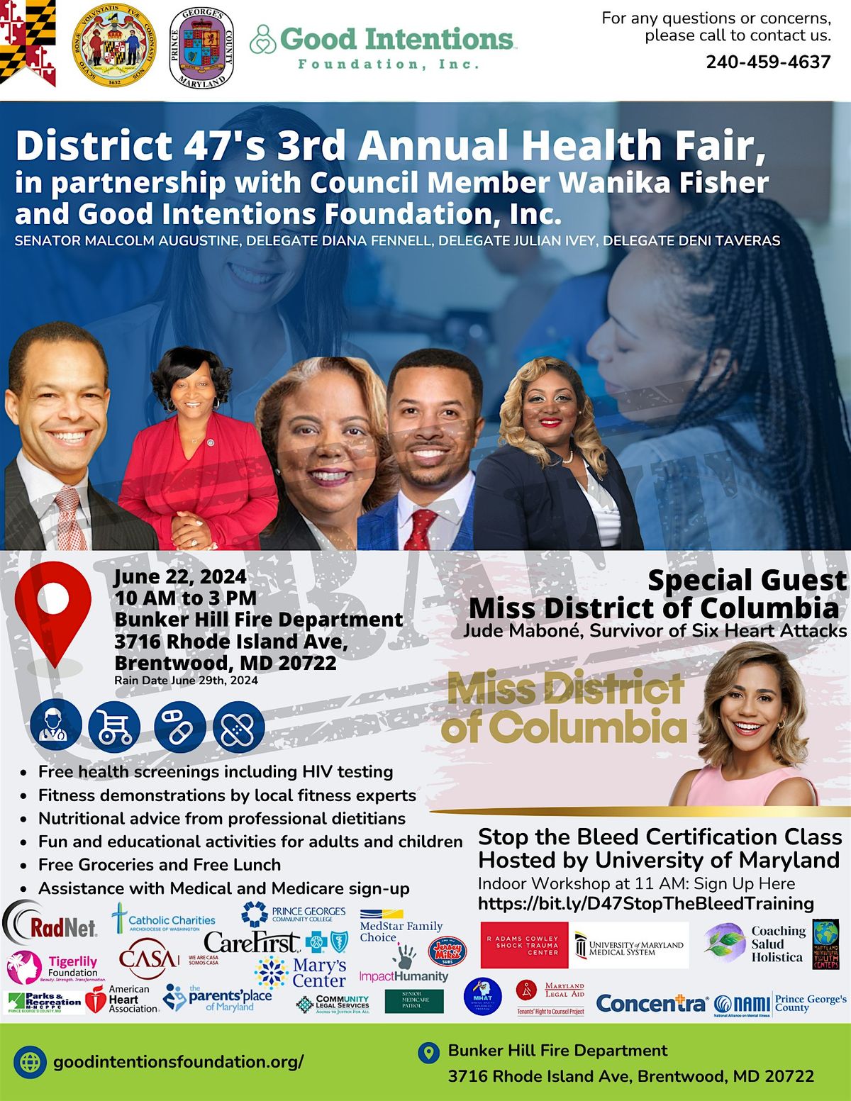 District 47's 3rd Annual Health Fair