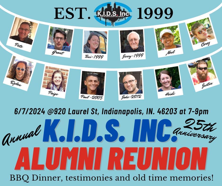 KIDS Inc Annual Alumni Reunion & 25th Anniversary Celebration