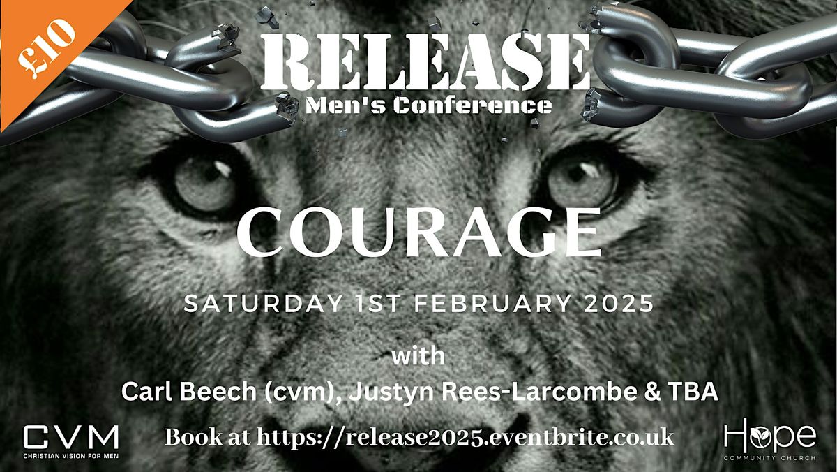 RELEASE 2025 COURAGE Men's Christian Conference