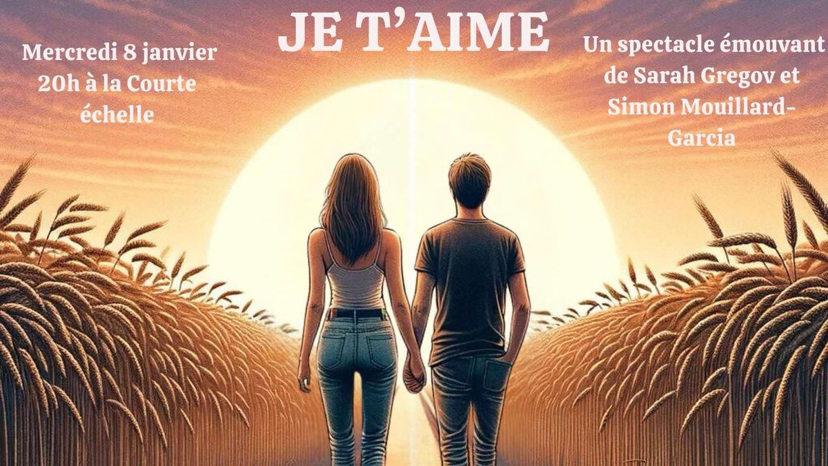 Je t'aime