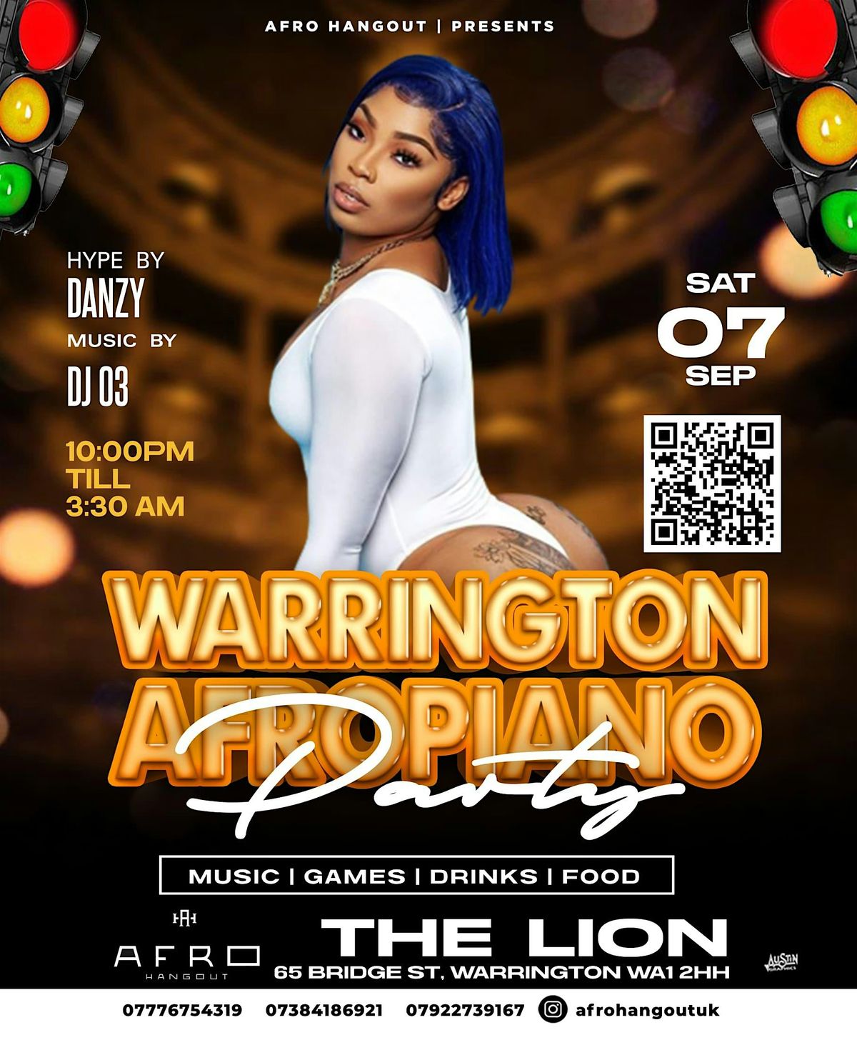 WARRINGTON - Afro Hangout (AFROPIANO PARTY ) SAT, 7th SEPT 2024.