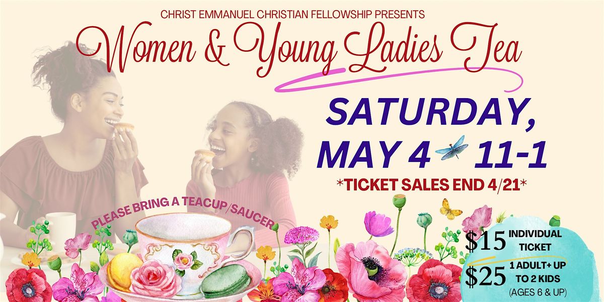 Women and Young Ladies Tea