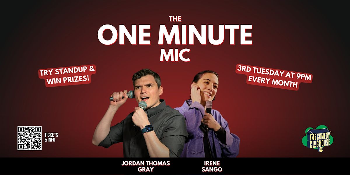 One Minute Mic \u2022 Stand-Up Comedy Open Mic in English \u2022 Sunday