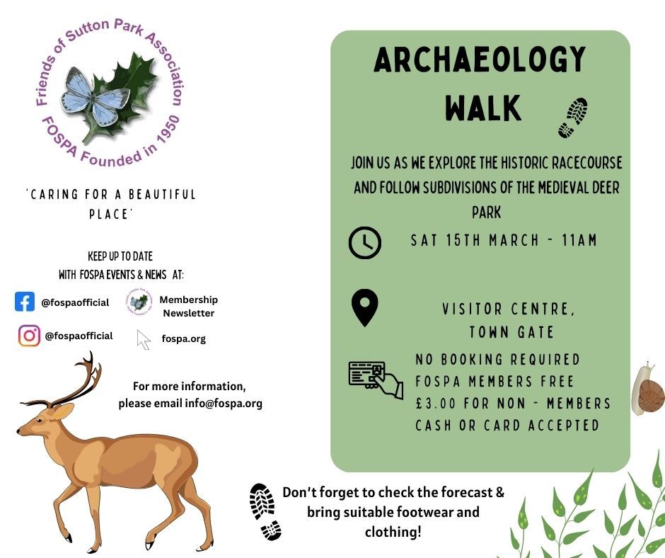 FOSPA Archaeology Walk in Sutton Park