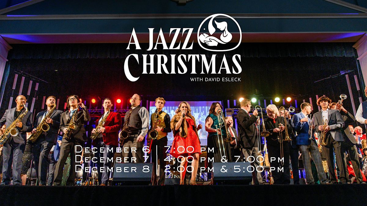 A Jazz Christmas  with David Esleck - December 7th at 4 pm