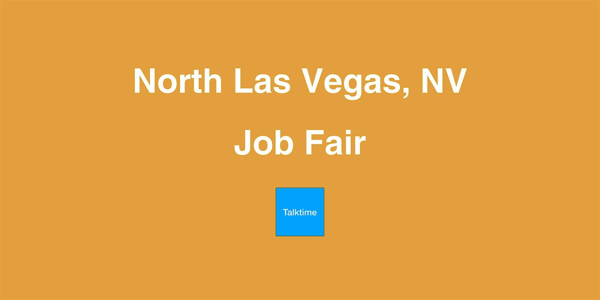 Job Fair - North Las Vegas