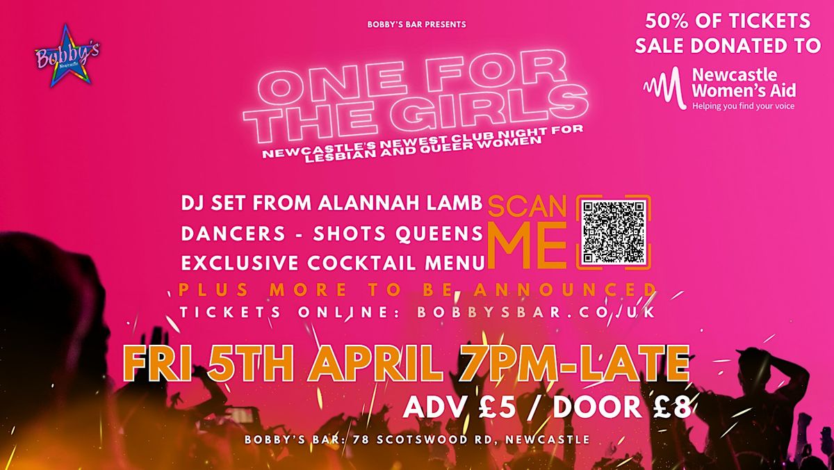 ONE FOR THE GIRL - A Club Night For Lesbian and Queer Women