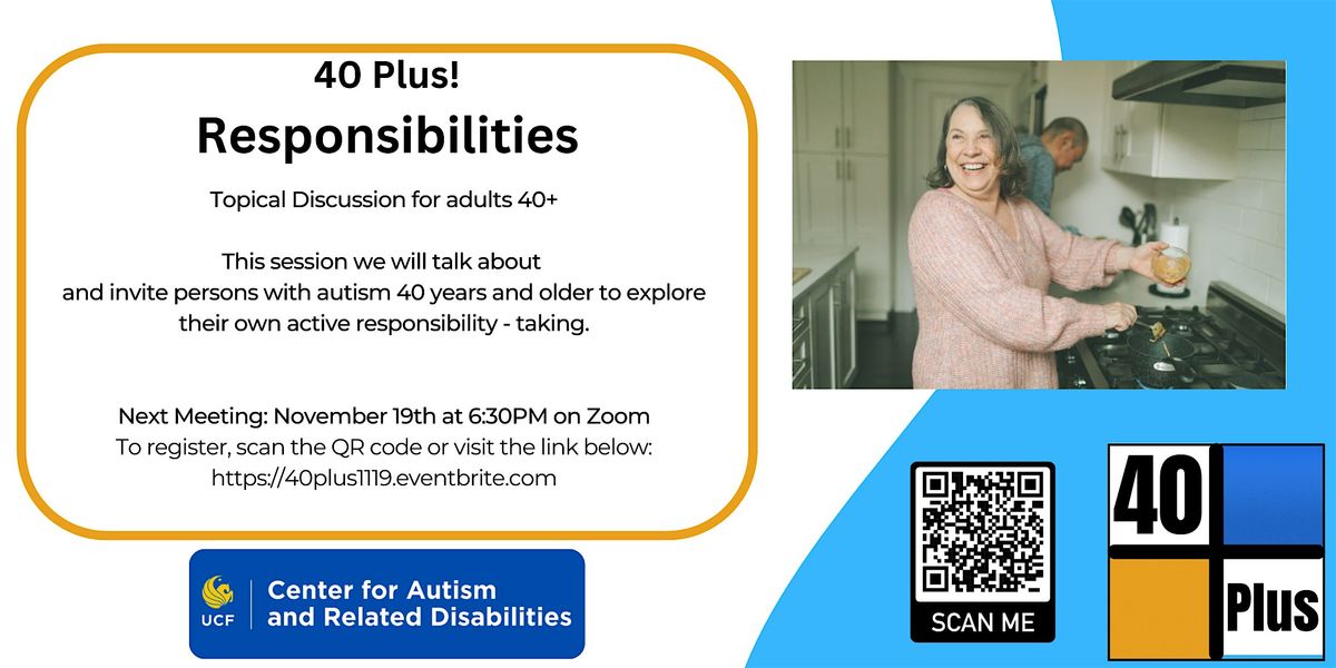 40 Plus! Responsibilities #4580