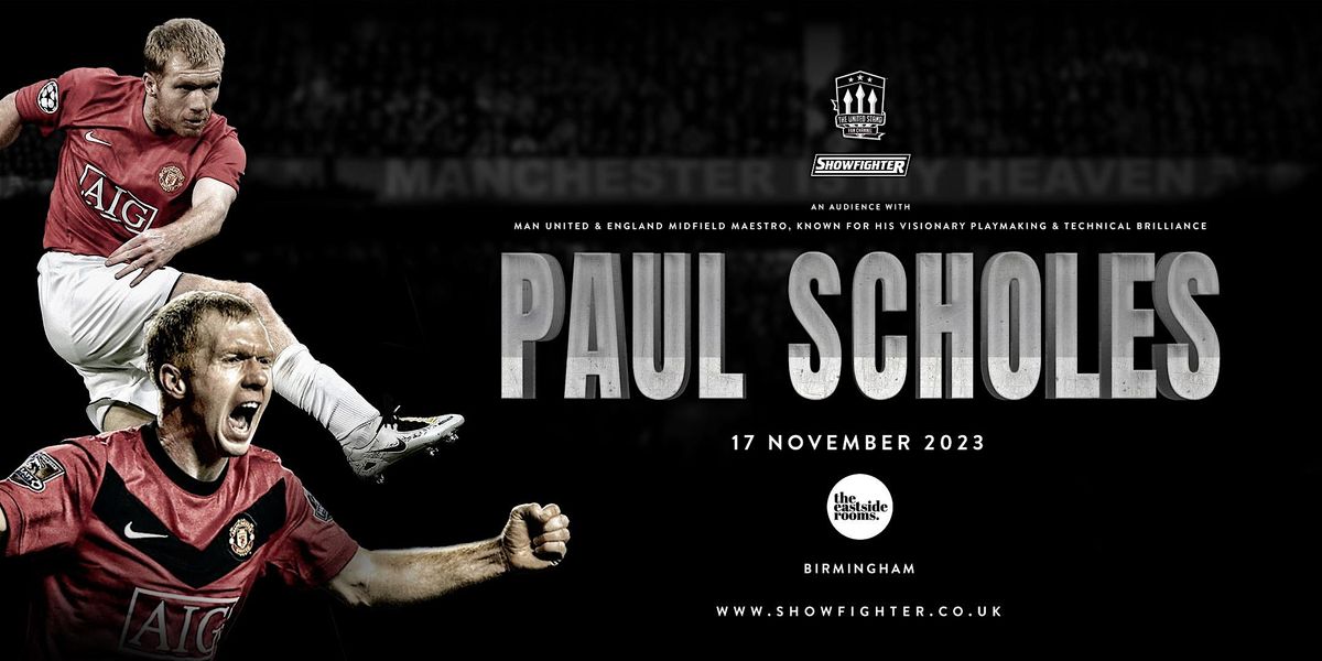An audience with Paul Scholes