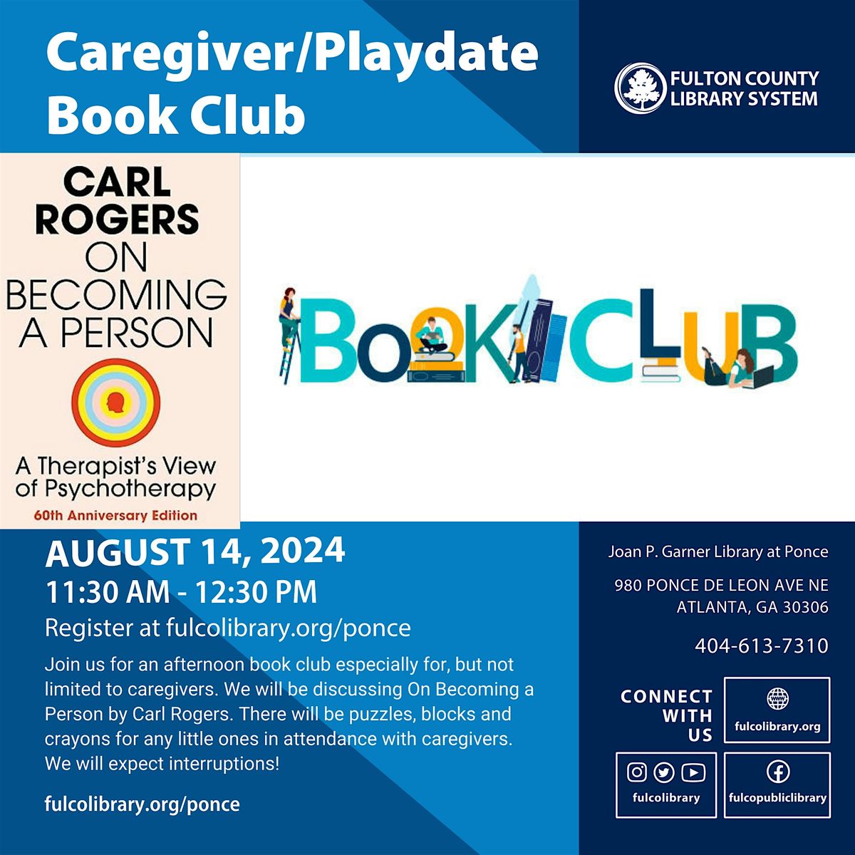 Caregiver\/Playdate Book Club