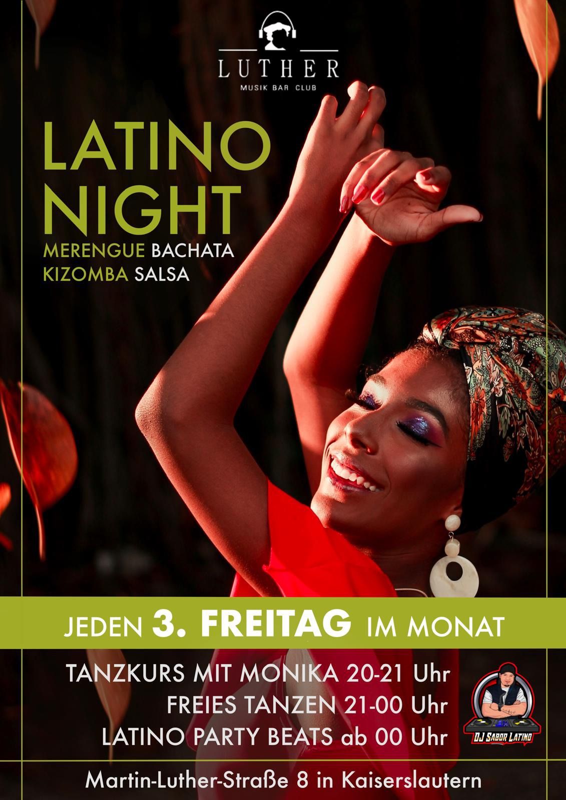 LATINO NIGHT mit DANCE WORKSHOP