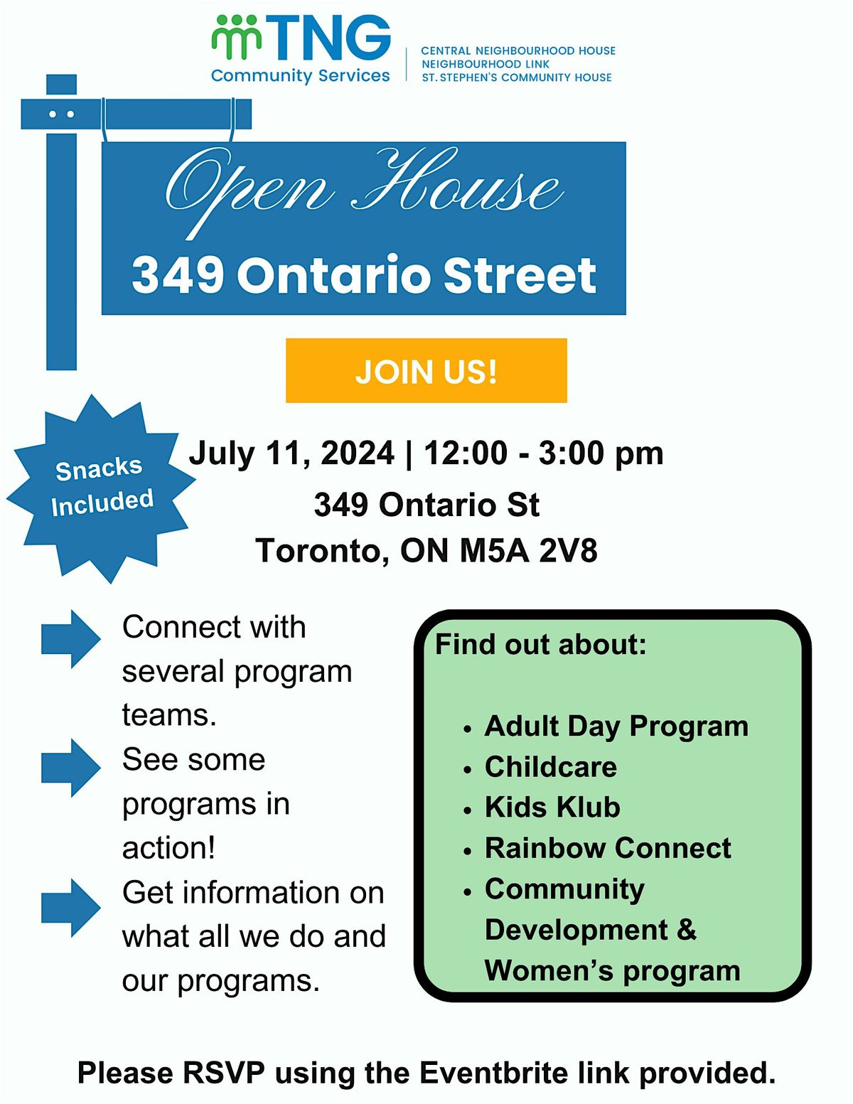 TNG Open House: 349 Ontario Street